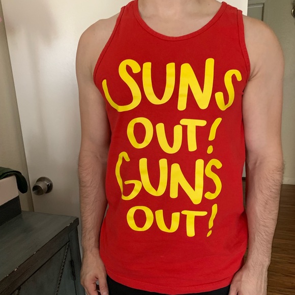 suns out guns out shirt